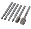 6 Piece Dremel Rotary Tool Mini Drill Bit Set cutting Tools