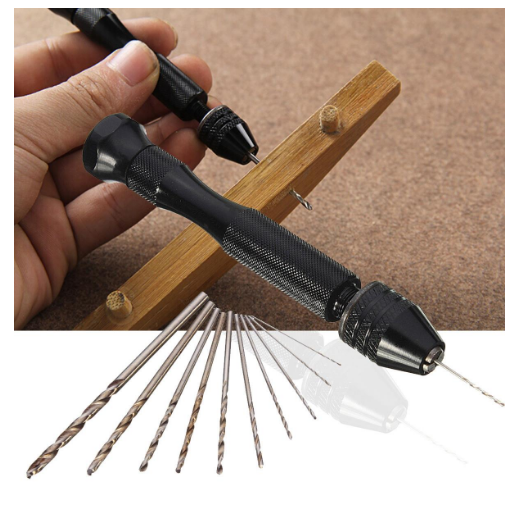 Mini Micro Aluminum Hand Twist Drill